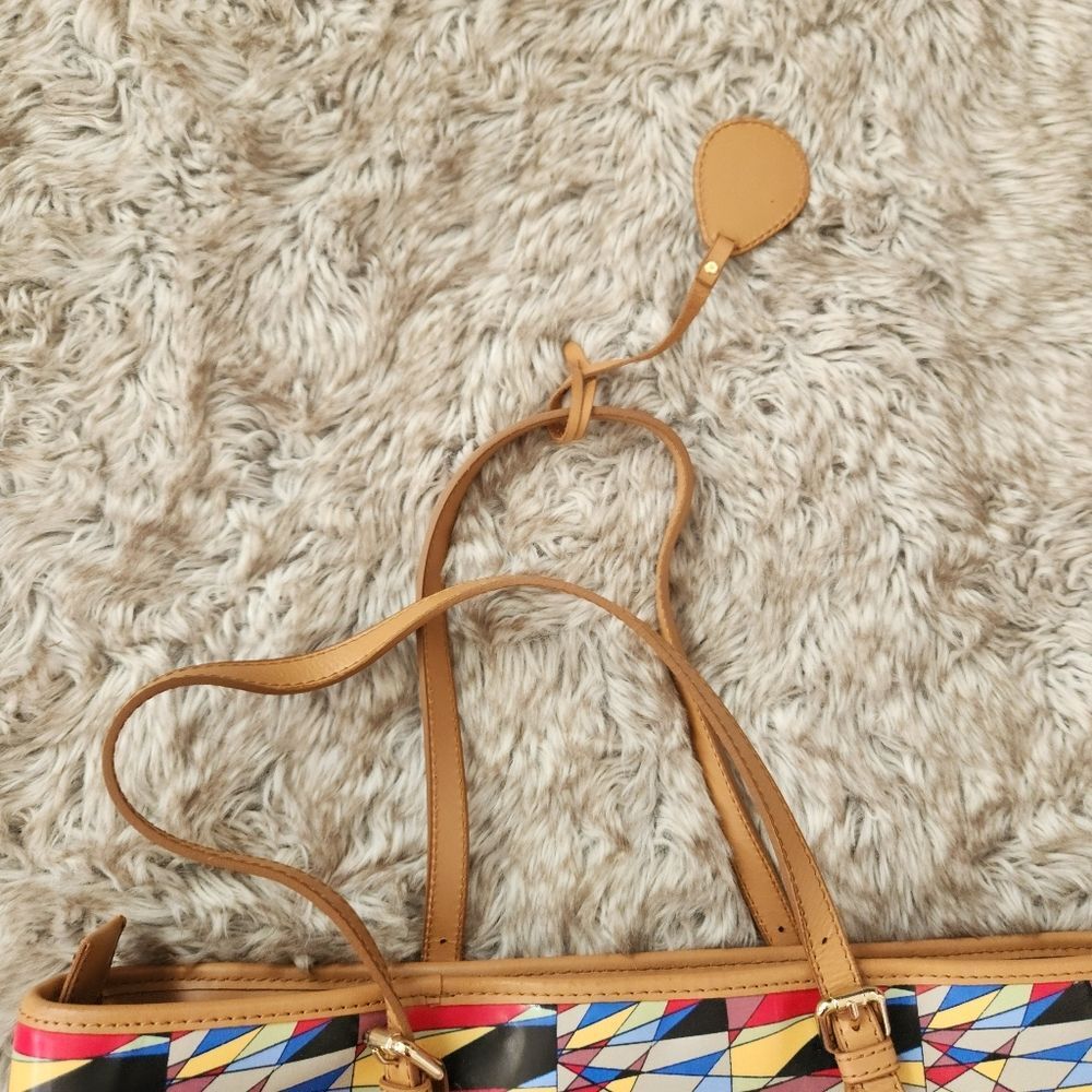 Colorful Geometric Pattern Tote Bag‎ - Picture 5 of 15